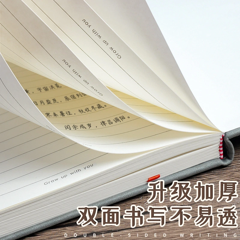 PU leather notebook product view